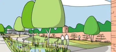 Churton Hall Care Farm Sketch Rev A