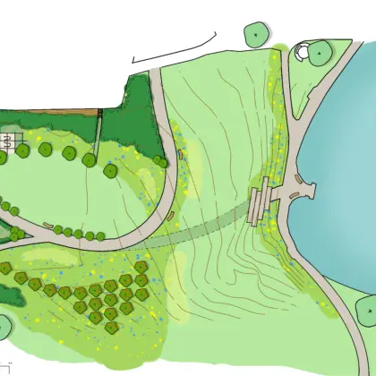LST Parc Eirias sketch plan
